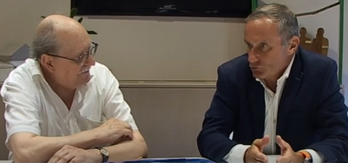 29-07-2024. FC PISTOIESE 1921 AL VIA: Gianni Zei intervista il Presidente Sergio Iorio